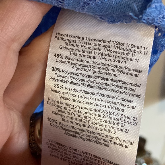 Esqualo cotton blend lace blouse - Picture 3 of 8